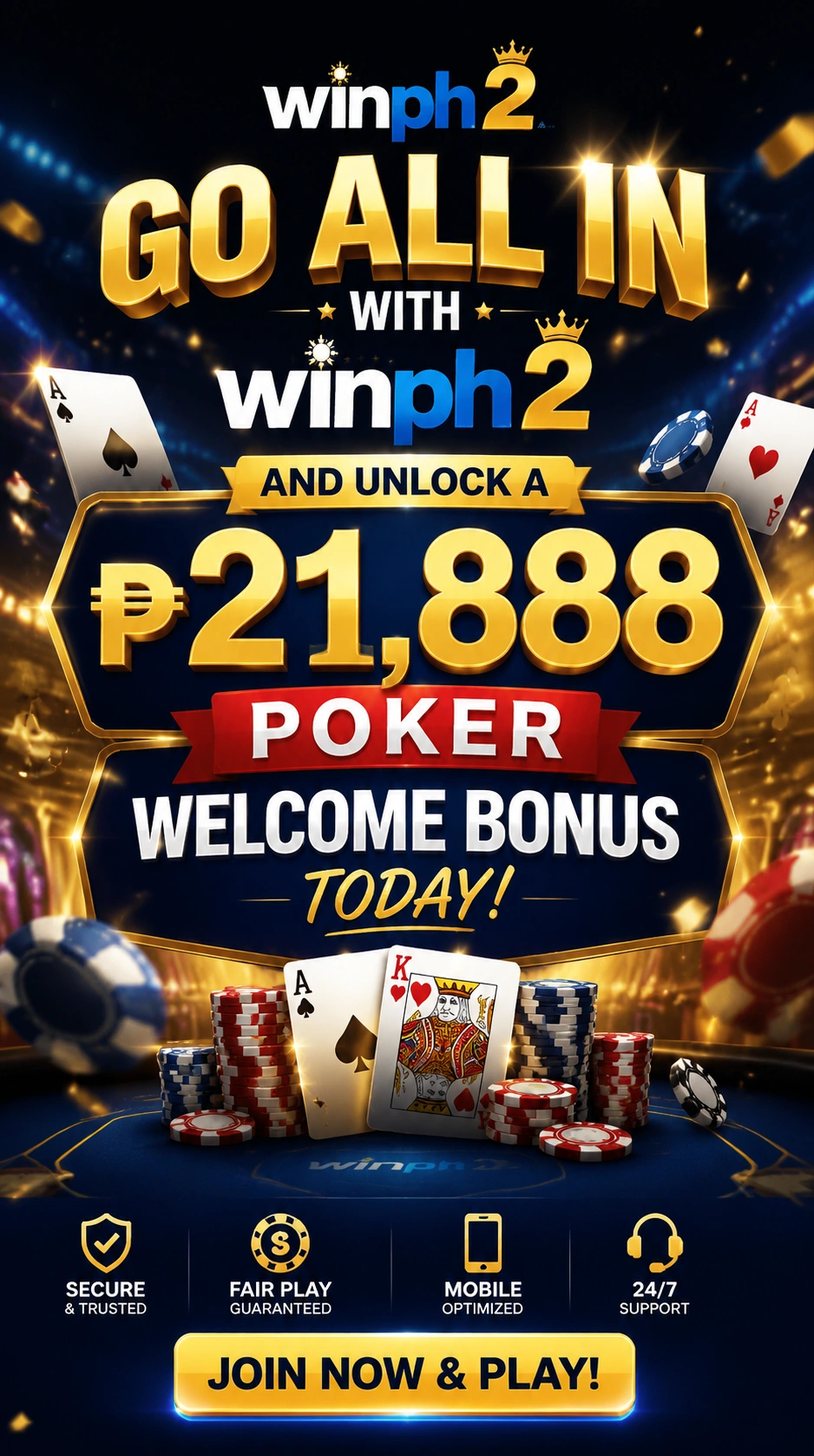 Bonus focused poker view for online poker Philippines