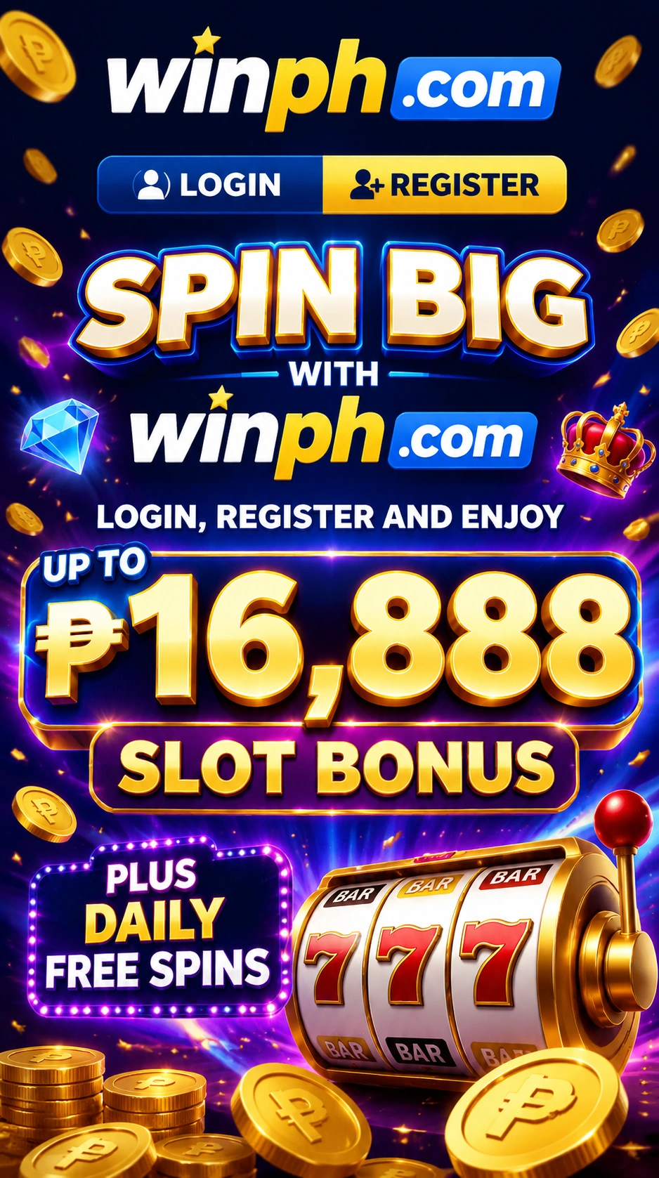 Game lobby preview ng winph.help na may mixed categories